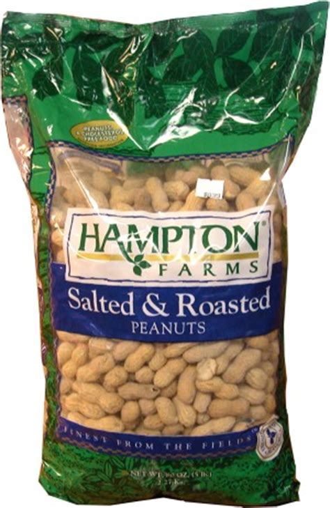 Hampton Farms Salted Peanuts In Shell Lb Bag Southland Trade