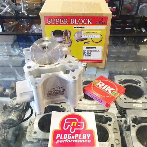 Jual Paket Bore Up Blok Piston BRT Ceramic Vario 150 Vario 125 PCX