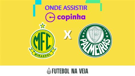 Mirassol x Palmeiras ao vivo e online onde assistir horário e