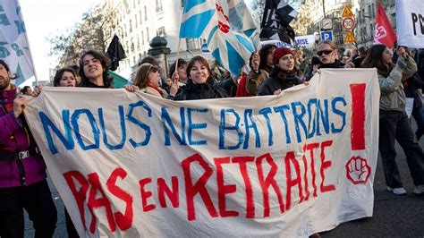 Réforme des retraites nouvelle journée de grèves et de manifestations