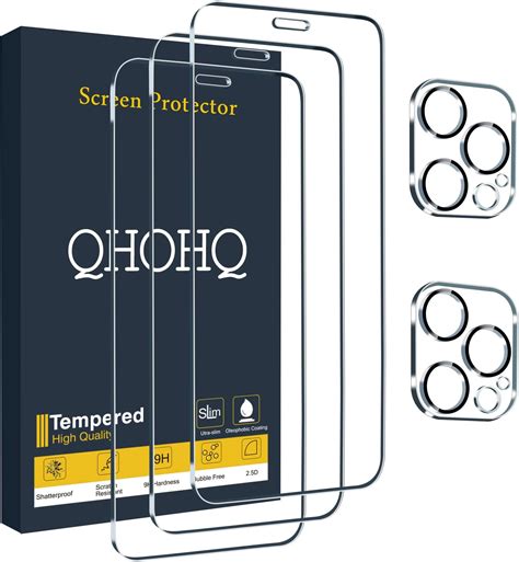 Amazon Qhohq Pack Screen Protector For Iphone Pro Max