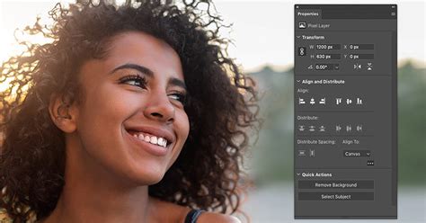 Using The Enhanced Properties Panel In Photoshop Cc 2020