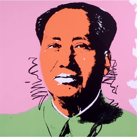 Andy Warhol 1928 1987 10 Pieces Cd Mao Zedong Lithography Mao