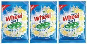 Wheel Detergent Powder Lemon And Jasmin Kg Pack Of With Laundry