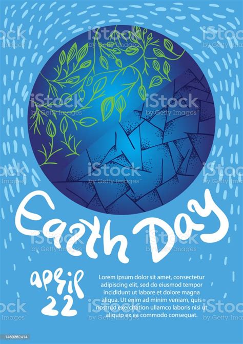 Earth Day Poster World Environment Day Stock Illustration Download