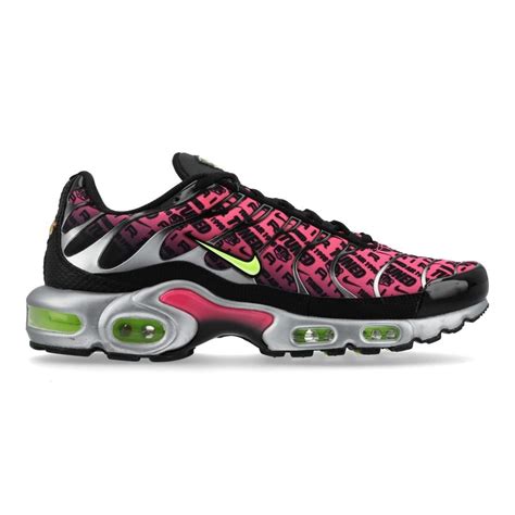 Nike Sneaker Air Max Plus Mercurial Xxv Pink Schwarz Neon Silber