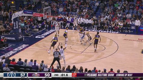 Last Second Field Goal Wizards Pelicans Nba Official