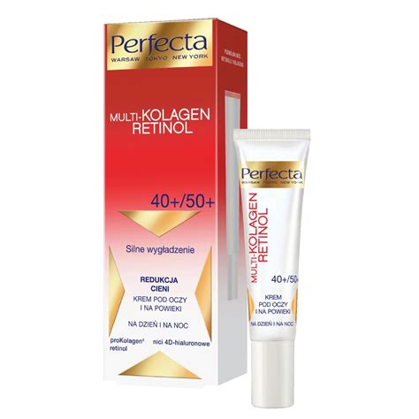 Perfecta Multikolagen Retinol Krem Pod Oczy I Na Okolice Ust 40 50