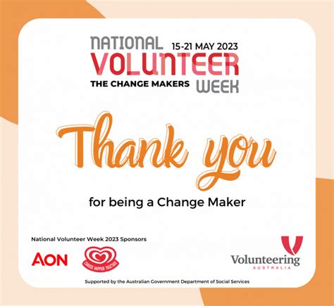 National Volunteer Week 2023 — Community Of Christ