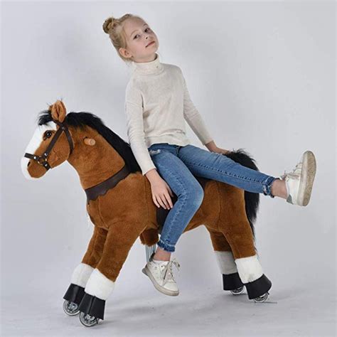 Ufree Ride On Pony Large Toy Horse Large Baby Rocking Horse