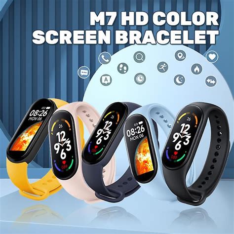 M7 Smart Band Sport Smart Watch Men Woman Blood Pressure Heart Rate