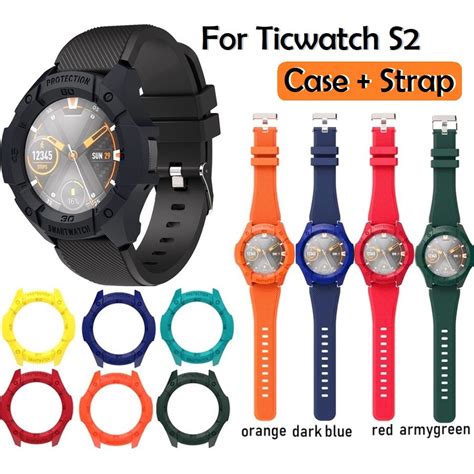 New Strong Ticwatch S2 Case Sikai Outdoor Sports Protection Frame Shell