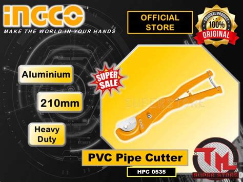 Ingco Pipe Cutter Pvc Pipe Cutter Hpc Lazada Ph