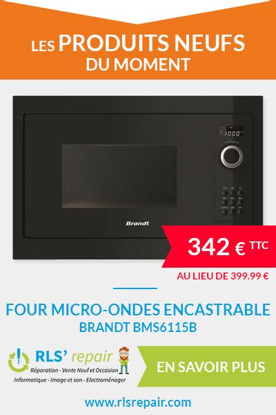 Lucarne Prog Niture Annuaire Micro Ondes Encastrable Brandt Bms X