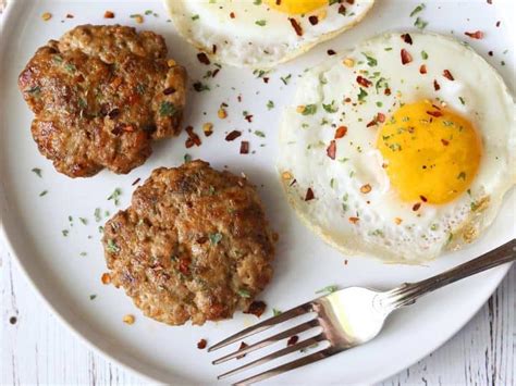 Breakfast Sausage Patties Healthy Recipes Blog