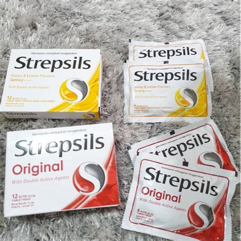 Jual Strepsils Original Honey Lemon Shopee Indonesia