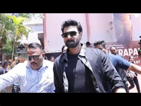 Chatrapati Aka Sreenivas Bellamkonda Grand Royal Entry At Gaiety Galaxy