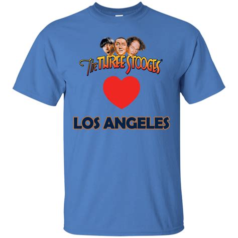 Three Stooges Love Los Angeles Heart T Shirt — The Three Stooges