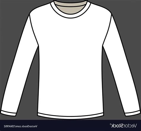 Long Sleeve Shirt Vector at GetDrawings | Free download