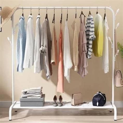 Jual Stand Hanger Rak Gantung Baju Aesthetic Estetik Selebgram Tiktok Kece Kekinian Murah Hanger