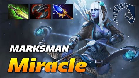 Miracle Drow Ranger Super Marksman Dota 2 Pro Gameplay YouTube