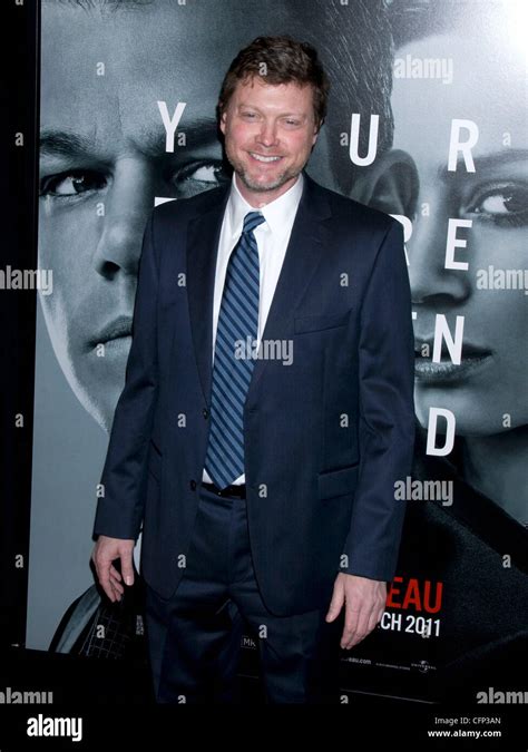 George Nolfi New York premiere of 'The Adjustment Bureau' at the ...