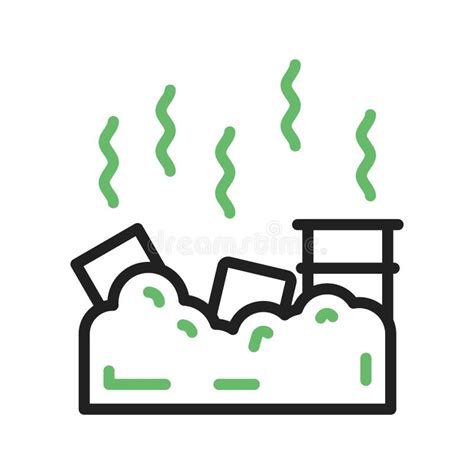 Landfill Icon Image Stock Vector Illustration Of Landfill 288153550