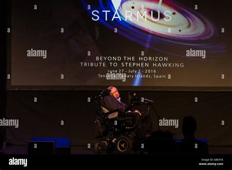 Stephen Hawkings Talks Hi Res Stock Photography And Images Alamy