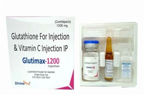 Glutathione Injection Mg Vitamin C At Rs Box Maxiliv