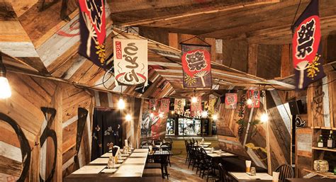 Montreal Resto Bar Amplifies Japanese Vibe Coverings