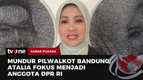 Atalia Mundur Dari Pencalonan Pilwalkot Bandung Kabar Pilkada TvOne