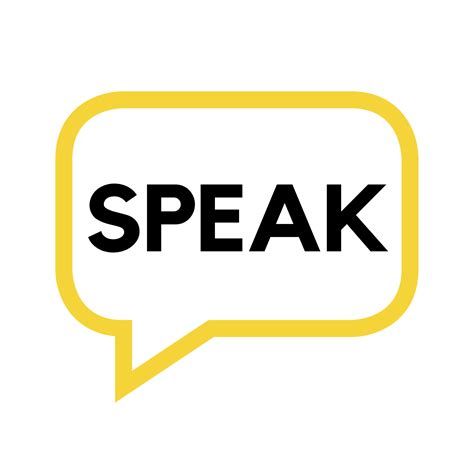 speak