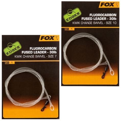 Fox Fluorocarbon Fused Leader Cm