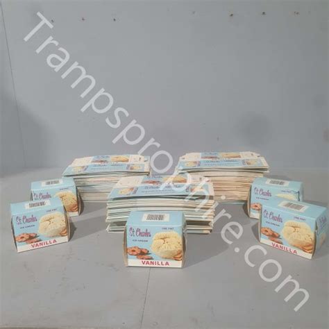 Vintage Ice Cream Packaging Tramps Prop Hire