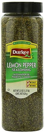 Amazon Durkee 100 Salt Free Lemon Pepper 22 Ounce Mexican