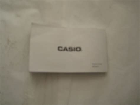 Casio Model Module No 2735 Owner S Manual Booklet Multi Languages User