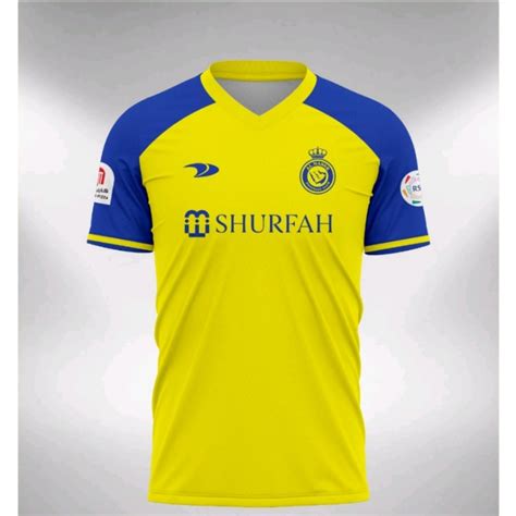 Atasan Kaos Jersey Ronaldo Al Nassr Baju Kaos Ronaldo Al Nassr