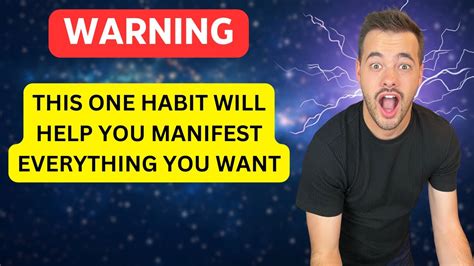 The One Habit That Will Manifest EVERYTHING For You Neville Goddard