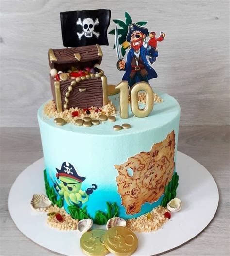 Pin By Maggie Todorova On Pirate Birthday Cake In 2024 Pirate