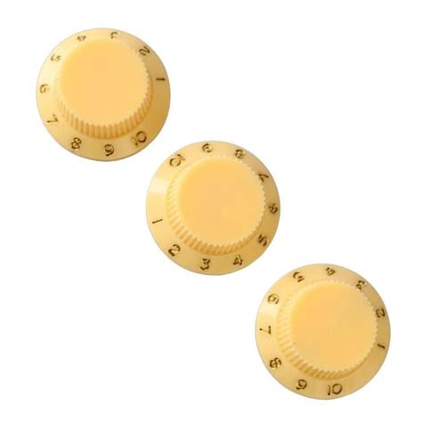 Dilwe Bouton de volume de tonalité 3PCS Potentiomètre Boutons rotatifs