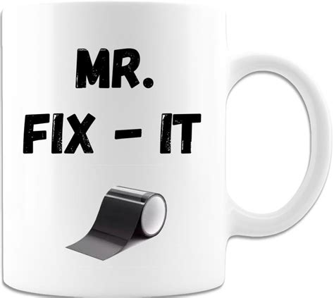 Mr Fix It Mr Fix It Mug Unique Coffee Mugs Cool Mugs Etsy