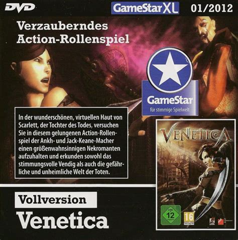 Venetica Cover Or Packaging Material MobyGames