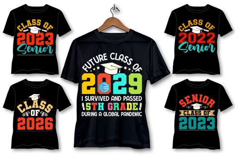 School Senior Class Of T-Shirt Design Bundle - Buy t-shirt designs