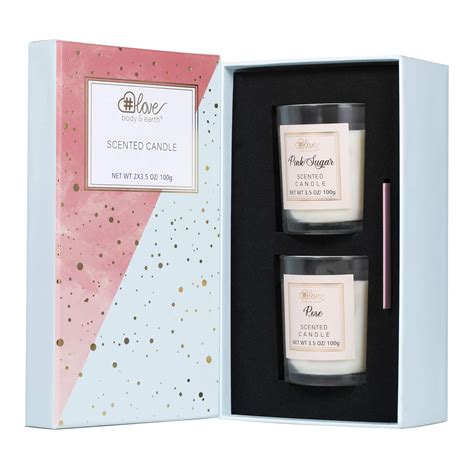 Love Body And Earth 2 Scented Candle T Box Buy Online For Uk