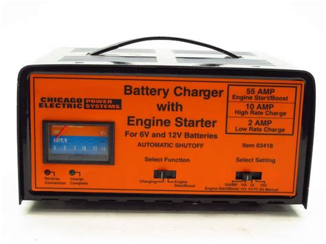 Chicago Electric Battery Charger With Engine Starter | Property Room