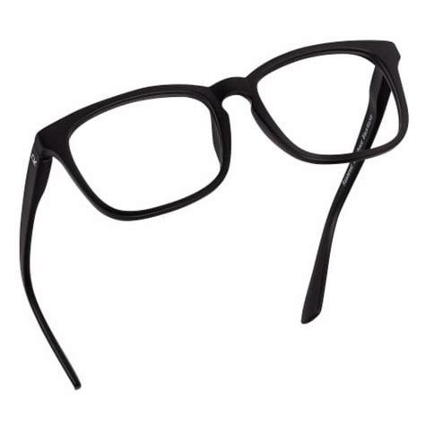 Readerest Black Reading Glasses (2.00 Mag) - Thin Reflective Lens, Anti ...