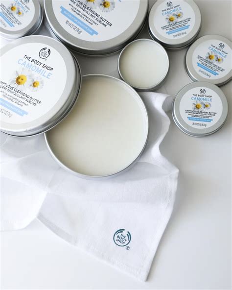 The Body Shop New Camomile Sumptuous Cleansing Butter Ml Mini And