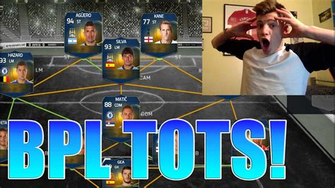 FIFA 15 INSANE BPL TOTS SQUAD BUILDER TOTS Predictions FT TOTS