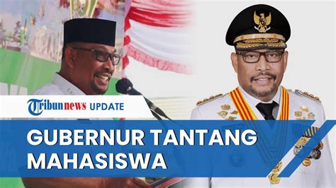 Sosok Gubernur Maluku Yang Diduga Tantang Mahasiswa Duel Saat Didemo