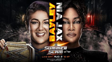 Bayley Vs Nia Jax WWE Women S Championship Match At WWE SummerSlam